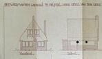 Detail ontwerptekening
<br/>
Archief Delfzijl, 1927